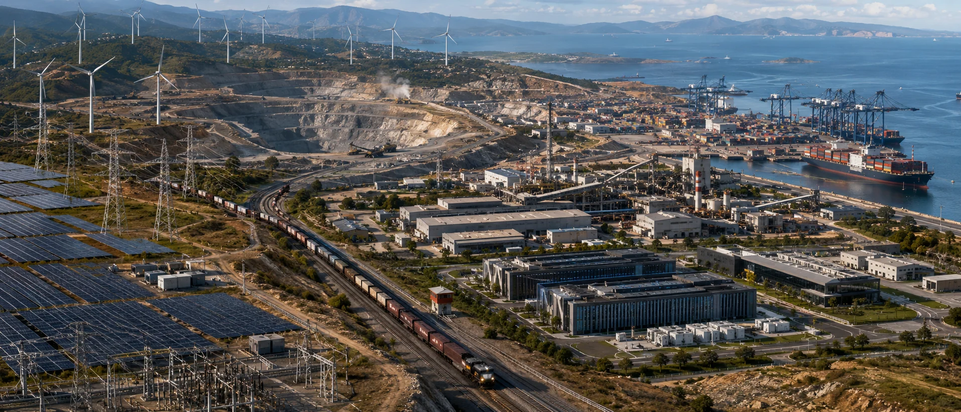 Connected capital, industrial, energy and logistics systems